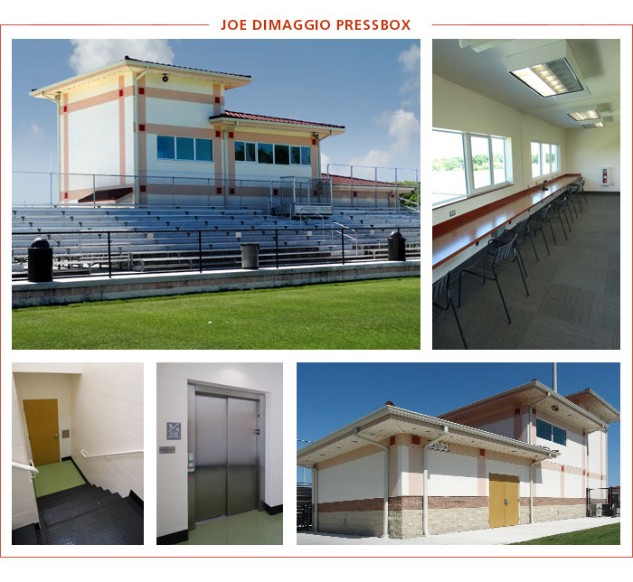 Joe DiMaggio Pressbox