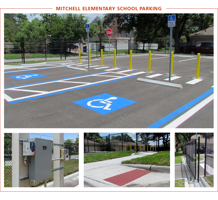 Mitchel School Parking