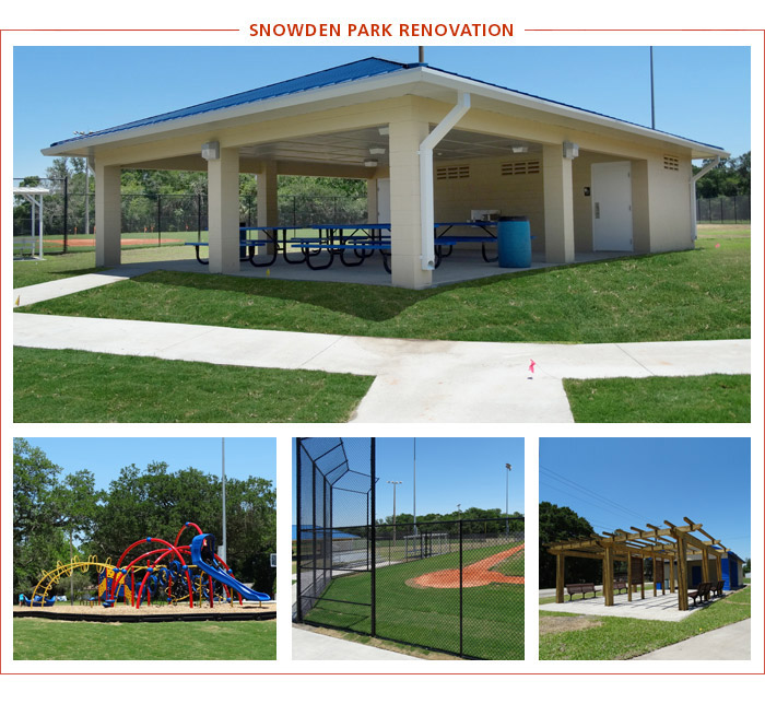 snowden park renovation