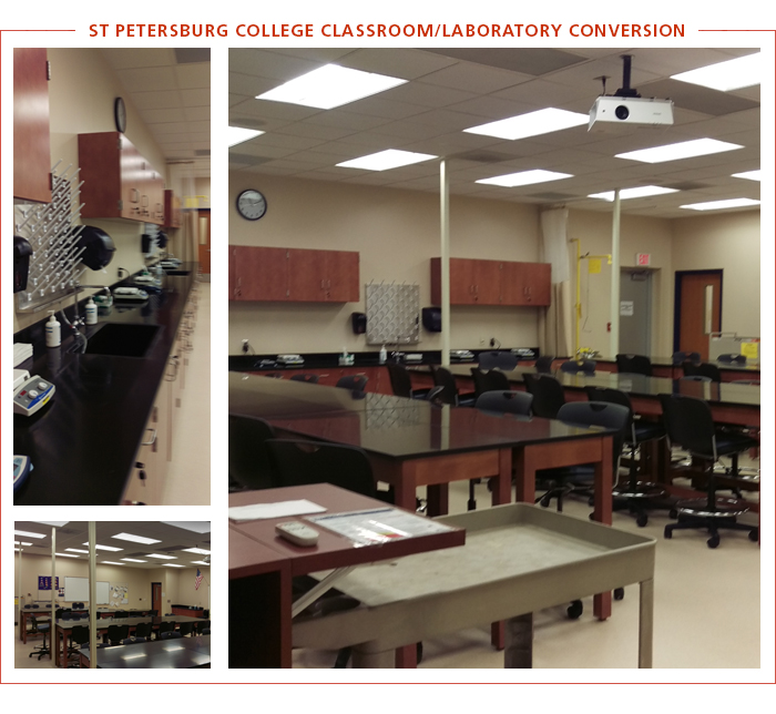 St Petersburg College � Seminole Campus Classroom to Instructional Laboratory Conversion